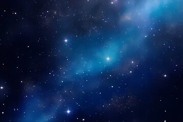 Beautiful starry night sky with Milky Way galaxy and distant planets in deep space smooth Background, suitable for a wide range of creative uses including advertising, social media, promotions, 