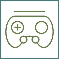 Video Game Controller Icon Design