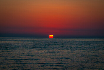 Tramonto in Calabria