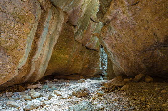 Cave in the Sierra de Guara, Huesca province, Spain