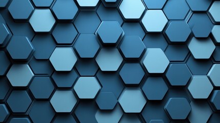 Illustrate a seamless hexagon pattern for a modern and stylish background.