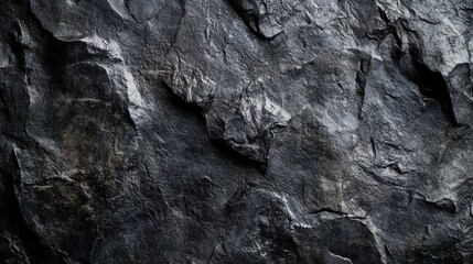 Create an image of a black or dark gray stone background with a rough, grainy texture.