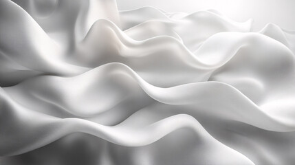 Fototapeta premium Abstract white and gray modern design stripes, suitable for interior design, fashion, and minimalist art concepts.