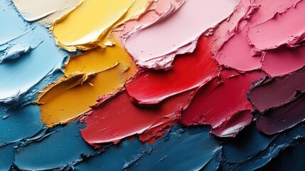 A custom paint sale poster design with a creative paint texture, highlighting a discount offer in a bold, artistic style.