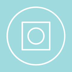 Stop Button Icon Design