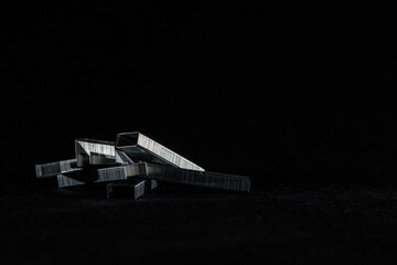 paper clip staples, staples, office © TomaszGwóźdźFoto