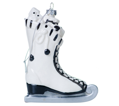 Christmas toy skates isolation
