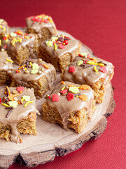 Delicious desserts decorated for autumn, Halloween and Thanksgiving 