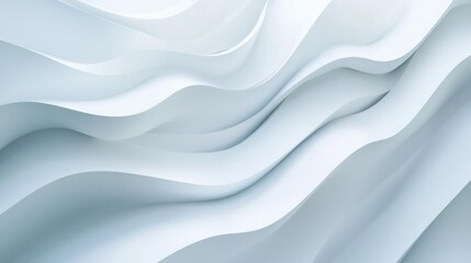 Fototapeta premium Minimalistic white corporate backdrop with subtle abstract patterns and smooth gradients