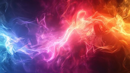 Abstract rainbow colorful energy light graphic image 