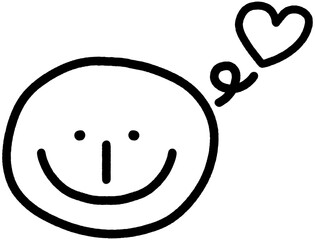 스마일 아이콘 일러스트
