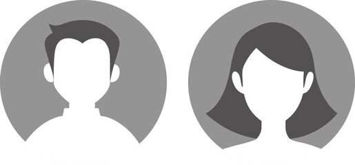 Basic avatar set for discussion forum, N/A avatar, Avatar icon. anonymous user.