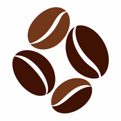 coffee beans vector illustration