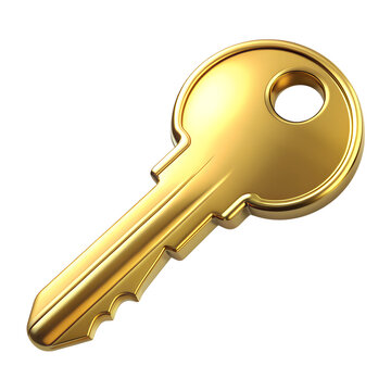 recommend clip art: Golden Metallic Glossy Classic Key, Isolated on White Transparent Background, PNG Element