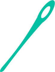 Embroidery hoop, spools of threads, needles, pincushion, tools for sewing work. Needlecraft doodle. Hand drawn minimal design. Perfect for wallpaper, template, banner, wall decor . Vector illustration