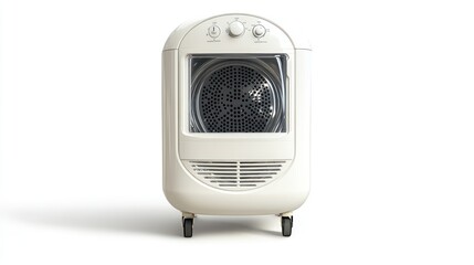 Obraz premium A portable clothes dryer, isolate on white background