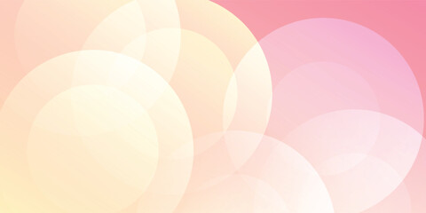 abstract background.modern.minimalist.pink and yellow gradations.circle effect.memphis.trendy .eps 10