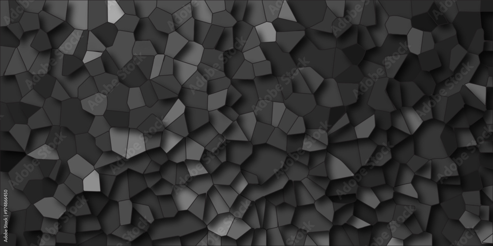 Poster abstract colorful background with triangles. background of crystallized. dark and light gray geometr