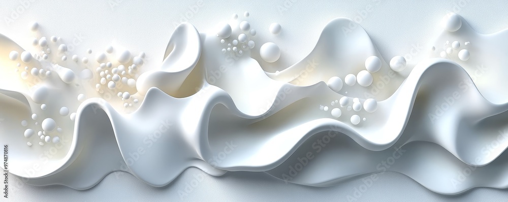 Poster elegant fabric texture with smooth curves and subtle details, ideal for backgrounds or design projec