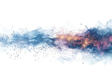 Obraz premium Space image showing a galaxy with numerous stars