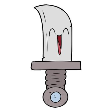 cartoon knife