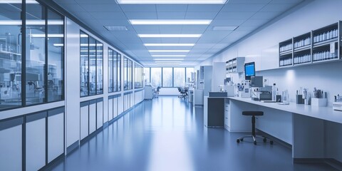 Modern Research Facility with Pharmaceutical Laboratory
