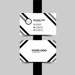 creative modern name card and business card, Clean Design Business Card, Luxury business card design template, Personal visiting card with company logo, double sided business card.
