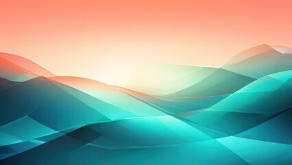 Abstract waves in soothing colors, evoking tranquility and depth.