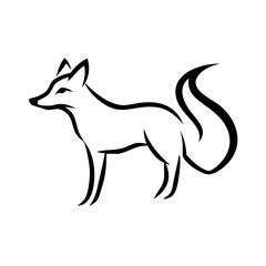 Fox Vector Illustration - Elegant SVG Files for Cricut, Silhouette, Clipart, and T-Shirt Graphics