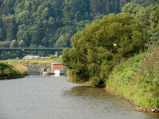 An der Weser bei Bad Karlshafen