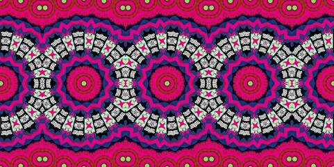 Abstract Kaleidoscope Geometry Psychedelic Art Pattern Background Wallpaper