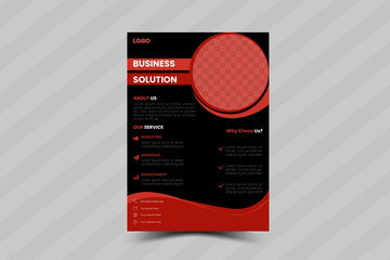flyer, newest trendy creative corporate multipurpose minimal official business advertising magazine poster flyer with creative corporate trendy geometric shape template print design
