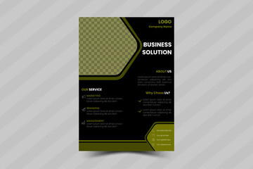 flyer, newest trendy creative corporate multipurpose minimal official business advertising magazine poster flyer with creative corporate trendy geometric shape template print design