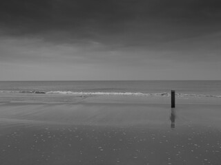 Am Strand von Egmond in Holland