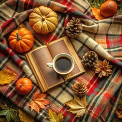Fototapeta premium still life with pumpkins