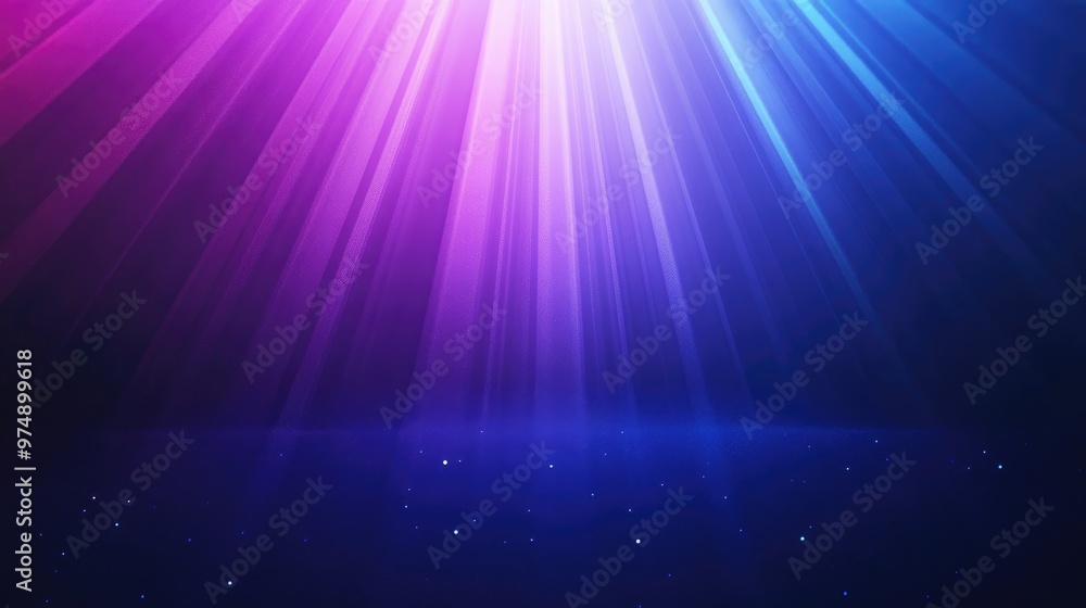 Aufkleber spectral light background illustration with glow effect vector illumination lines and beautiful rays