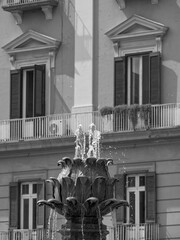 Neapel am Mittelmeer in Italien