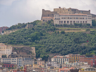 Naklejka premium Neapel am Mittelmeer in Italien