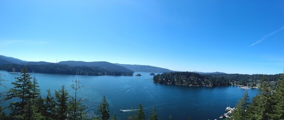 lake in the mountains