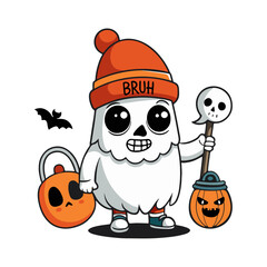 halloween pumpkin cartoon