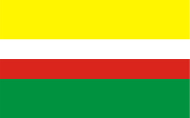 Flag of the Lubusz Voivodeship (Regions of Italy, Republic of Poland, Rzeczpospolita Polska) Lubuskie Province, Województwo lubuskie