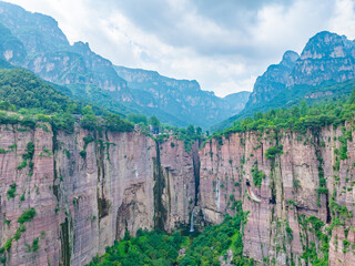 Guoliang Village Canyon, Wanxian Mountain Scenic Area, Taihang Mountains, Linzhou, Anyang City, Henan Province