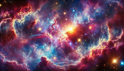 Obraz premium dust universe