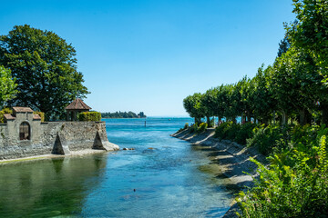 Fototapeta premium Konstanz, Am Inselkanal 2