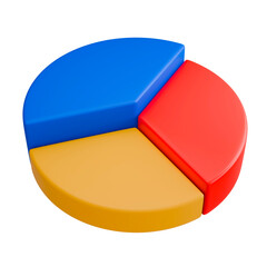 Fototapeta premium 3D Circle Chart