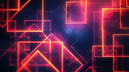 abstract background with glowing lines