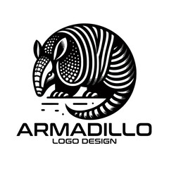 Armadillo Vector Logo Design