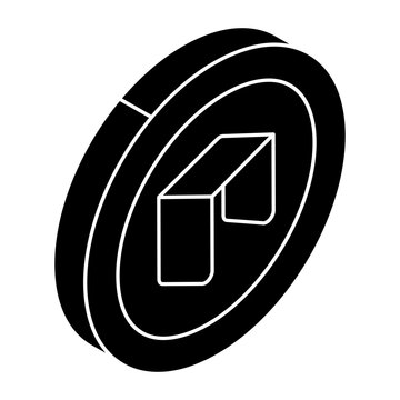 An icon design of neo coin