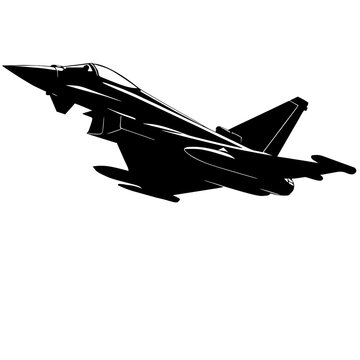 recommend clip art: Jet fighter , military aircraft silhouette
