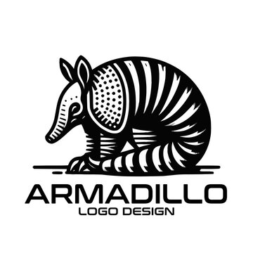 Armadillo Vector Logo Design